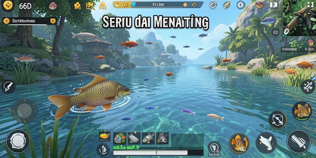 Tangkapan ikan besar di 66D yang menantang.