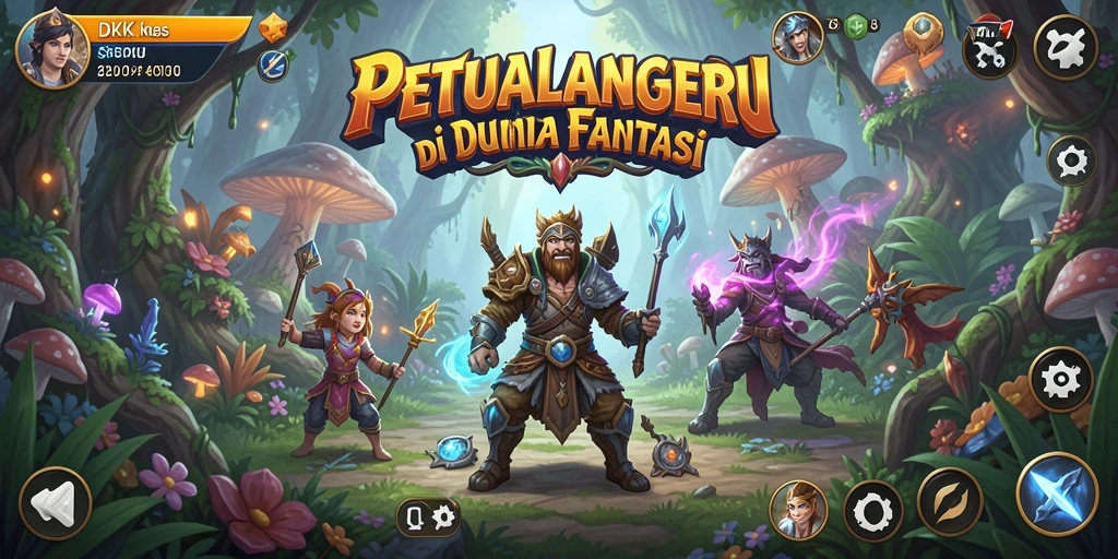 Gameplay DKK menampilkan aksi petualangan yang seru dan menawan.