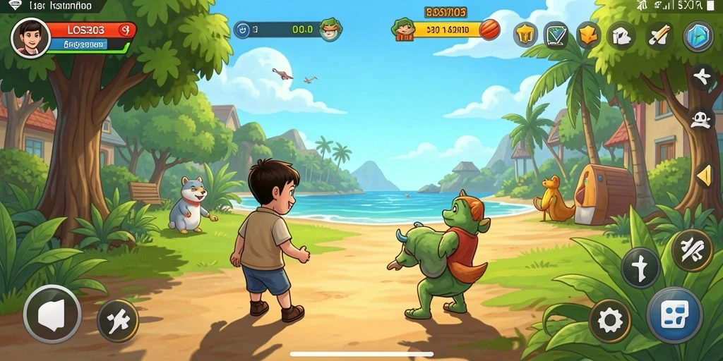 Tampilan gameplay LOS303 yang menarik dan menyenangkan.