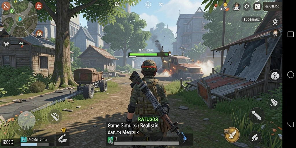 Tampilan gameplay menarik dan interaktif di RATU303.