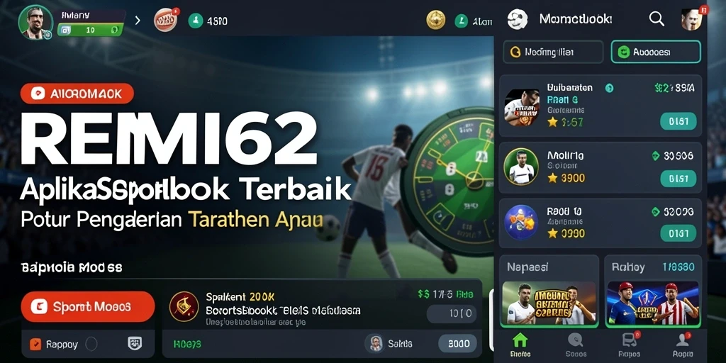 Tampilan gameplay dan antarmuka menarik dari REMI62.