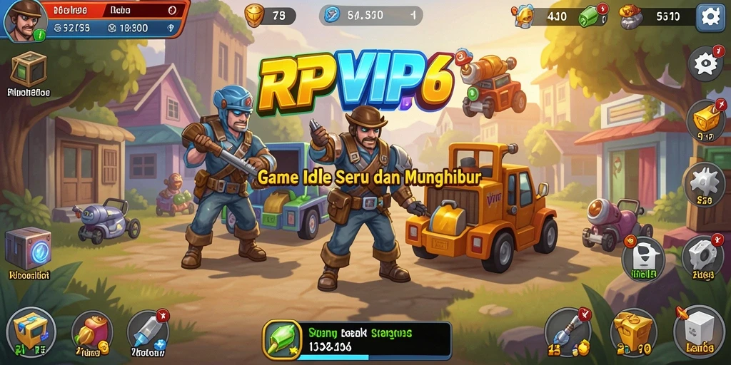 Tampilan gameplay RPVIP6 yang seru dan interaktif.