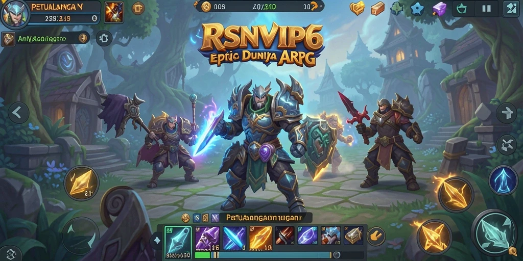 Tampilan gameplay RSNVIP6 yang memukau dan seru.