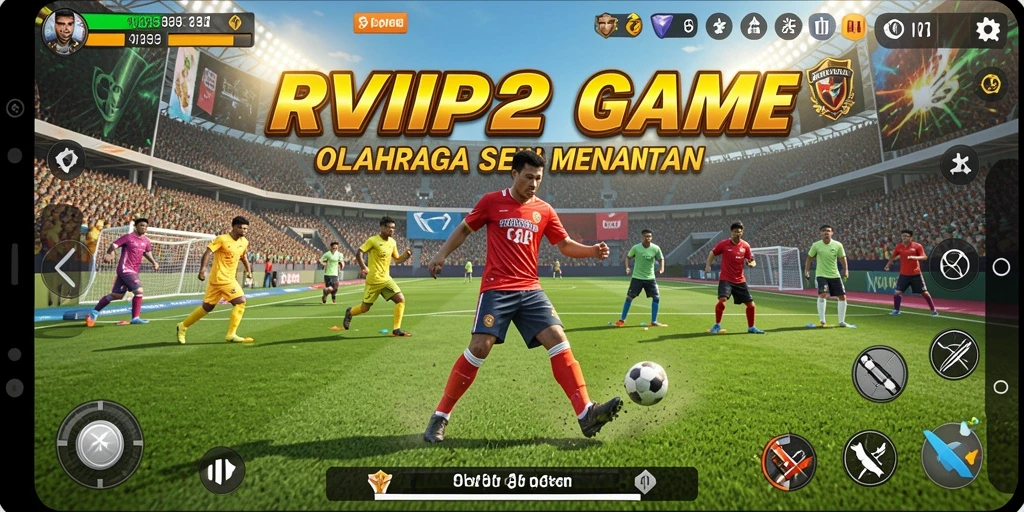 Tampilan gameplay yang intens dan menghibur dalam RVIP2.