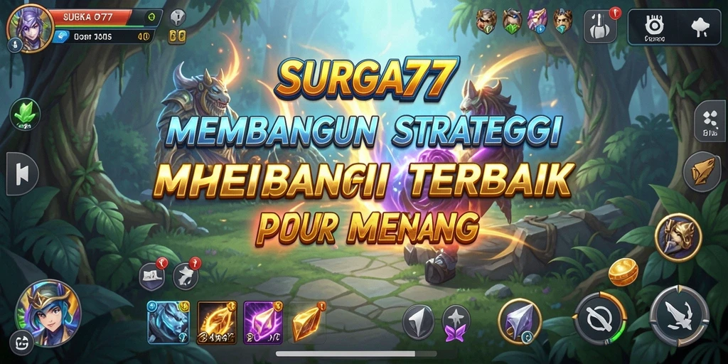 Screenshot menunjukkan momen strategis dalam <strong>SURGA77</strong>, memperlihatkan gameplay yang intens.